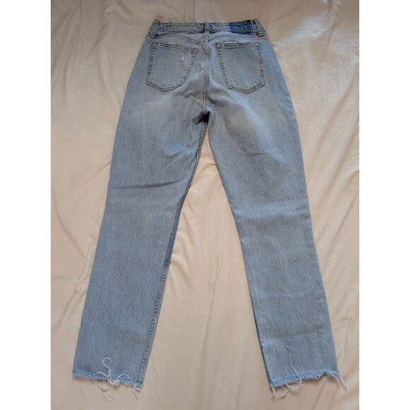 Abercrombie & Fitch The Mom High Rise Jeans Women’s Size 25 Distressed Ripped... - Picture 11 of 14